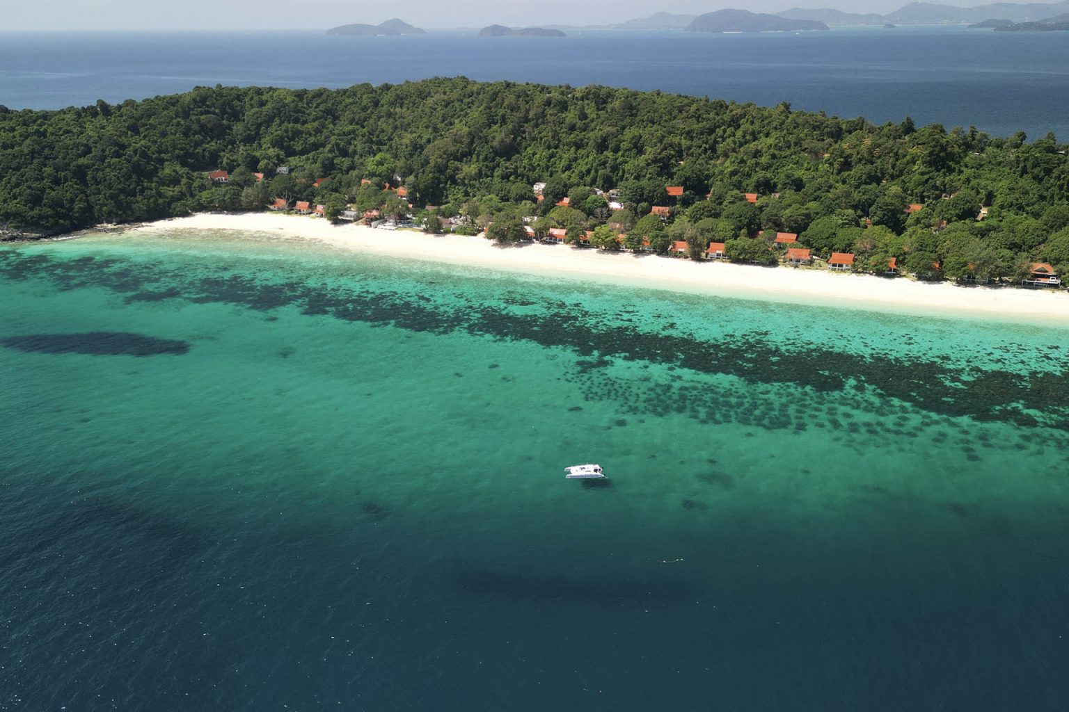 Sunset Seclusion on Coral Island