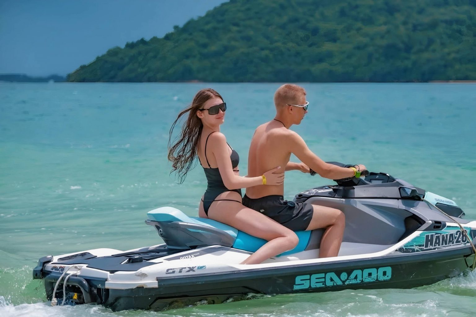 Private jet ski tour