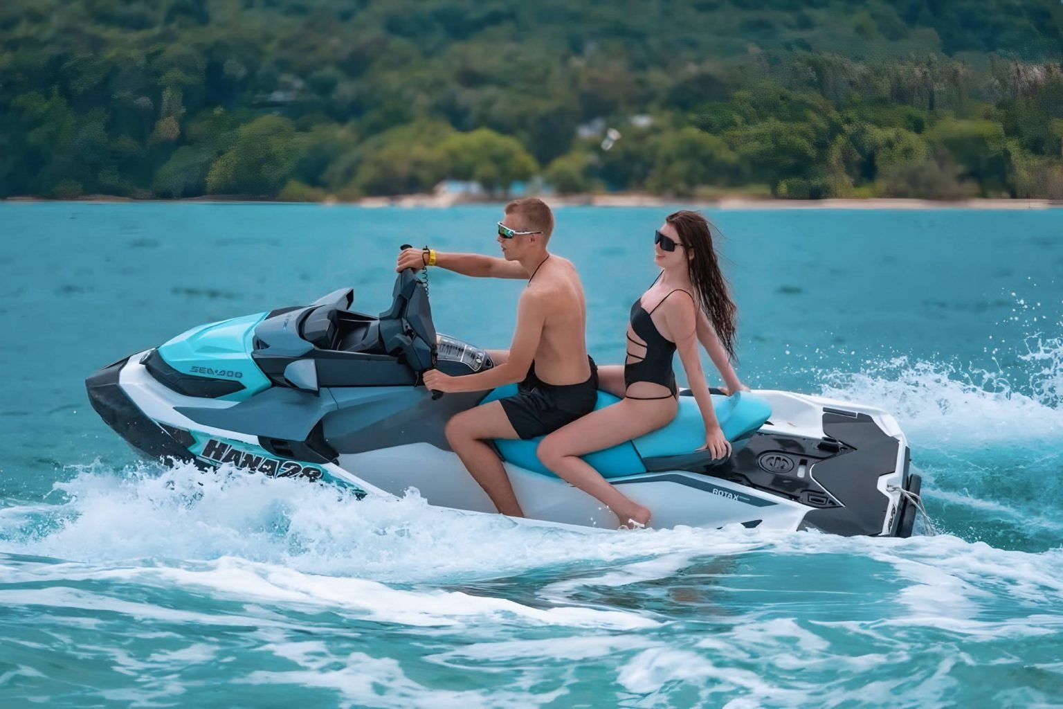 Private jet ski tour