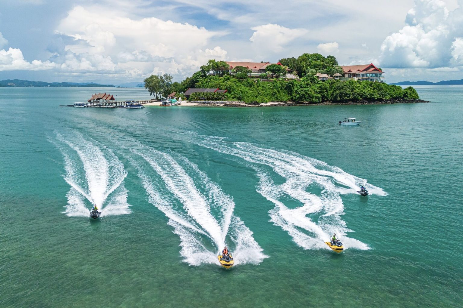 Insta tour «9 islands» on a jet ski with photography and drone