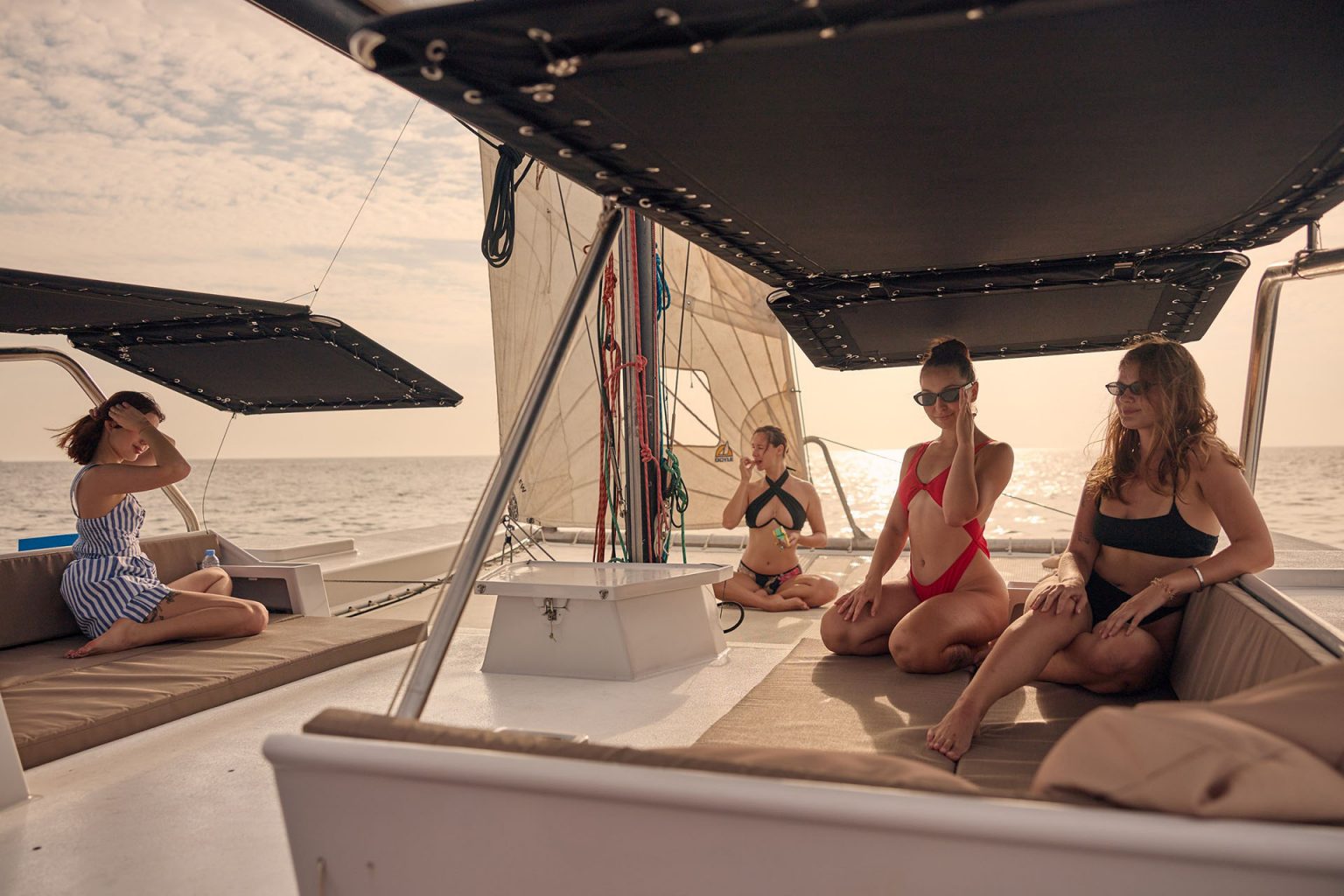 Steam catamaran trip: Coconut Island and Koh Rang Yai