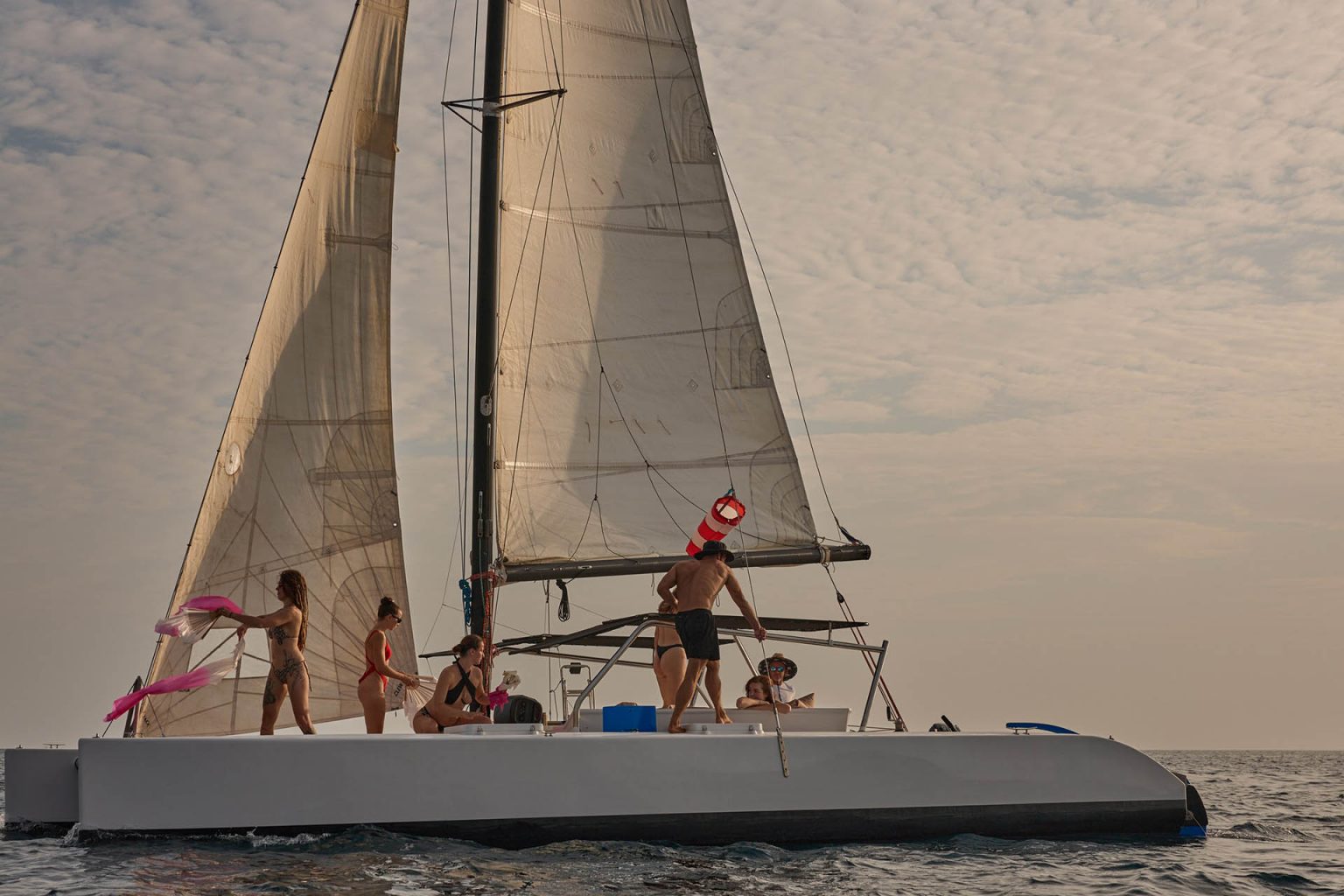 Steam catamaran trip: Coconut Island and Koh Rang Yai