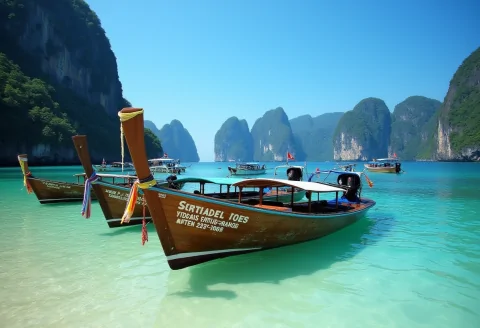 Long Tail Speedboat Boat