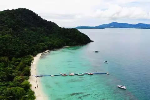 Morning Cruise to Coral Island