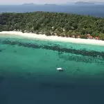 Sunset Seclusion on Coral Island