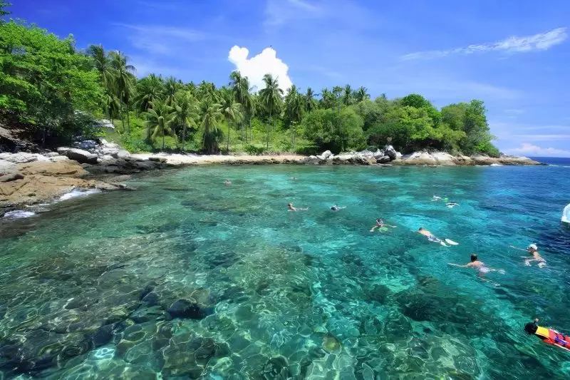 Sunset Seclusion on Coral Island