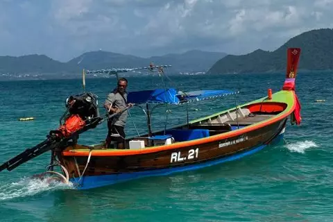 Island Tour on a Traditional Long-tail Boat