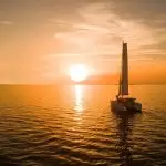 Sunset Seclusion on Coral Island