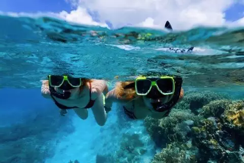 Sunset Seclusion on Coral Island