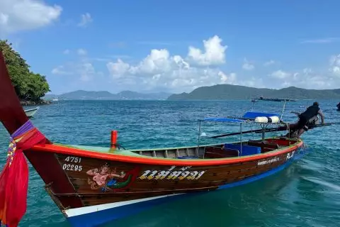 Island Tour on a Traditional Long-tail Boat