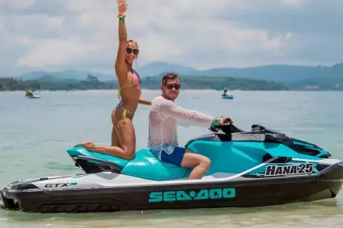 Private jet ski tour