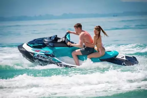 Private jet ski tour