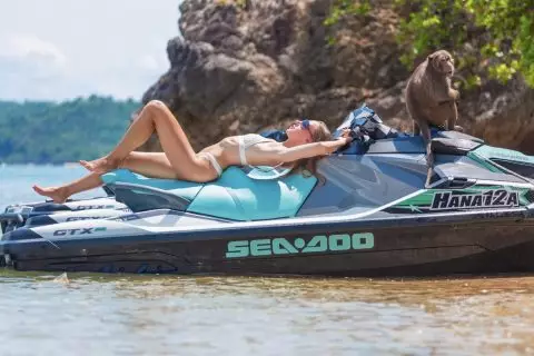 Insta tour «9 islands» on a jet ski with photography and drone