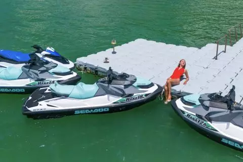 Private jet ski tour