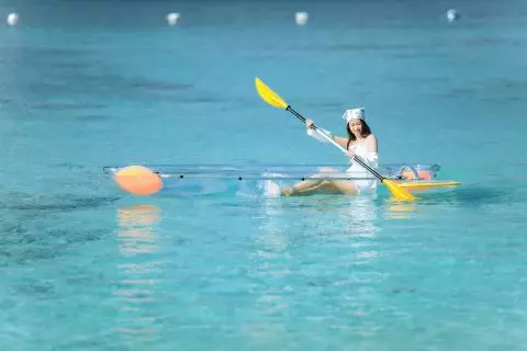 Coral Island and sunset at Promthep Cape