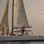 Steam catamaran trip: Coconut Island and Koh Rang Yai